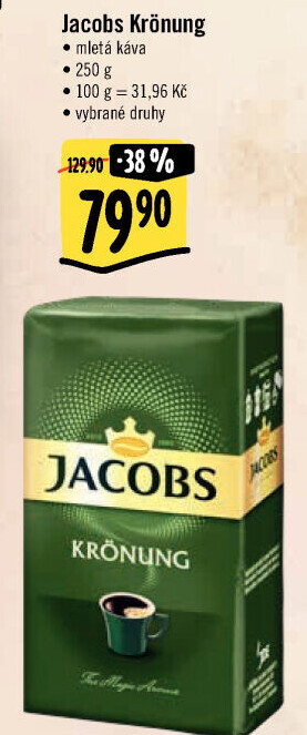 Mletá káva Jacobs Krönung