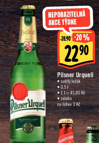Pivo Pilsner Urquell