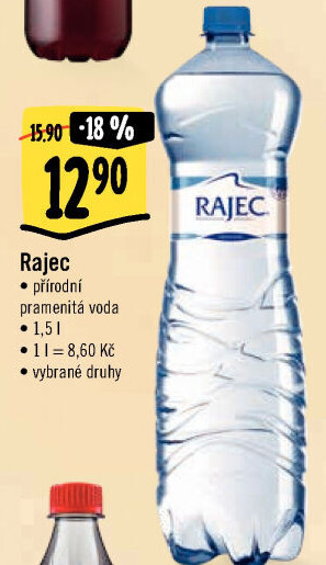 Přírodní voda Rajec