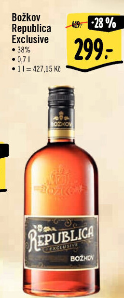 Rum Republica Exclusive Božkov