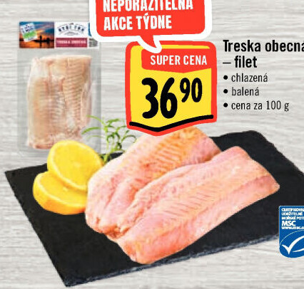 Treska obecná filet Albert
