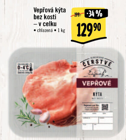 Vepřová kýta bez kosti Albert