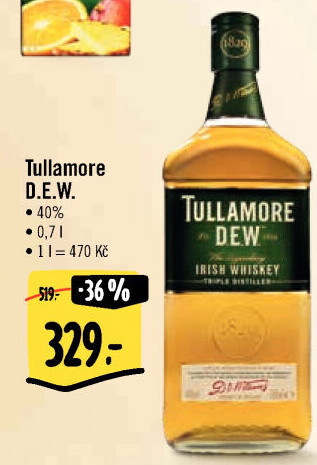 Whisky irská Tullamore Dew