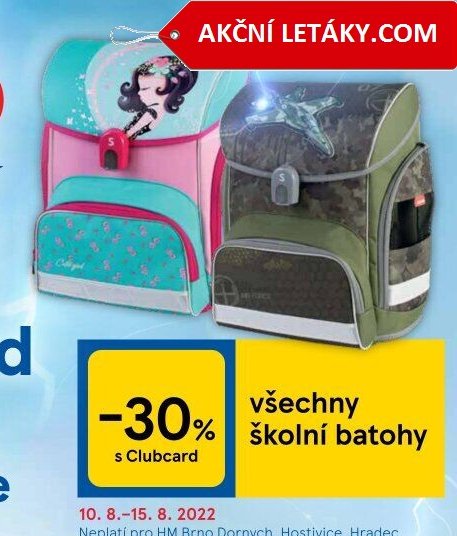 Školní batohy