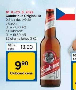 Gambrinus Originál 10