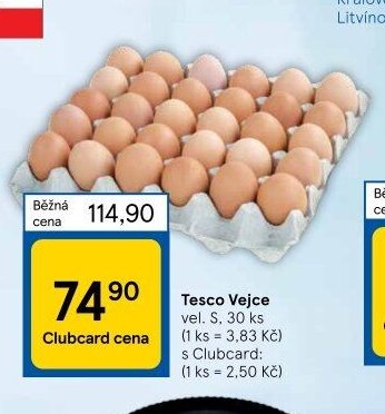 Tesco Vejce