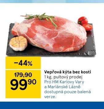 Vepřová kýta bez kosti