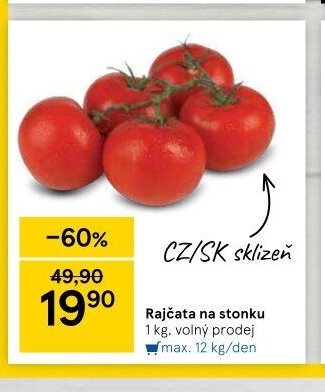 Rajčata na stonku