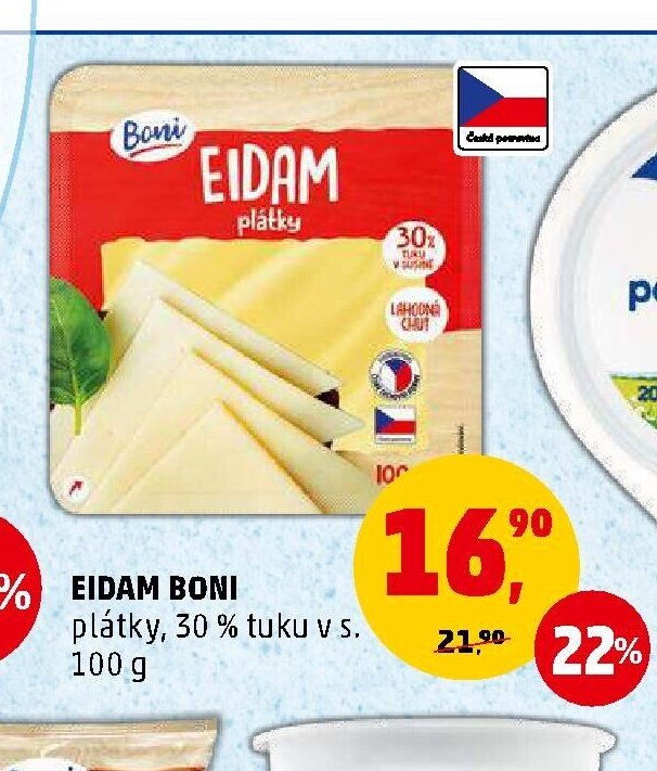 Eidám Boni plátky 100g