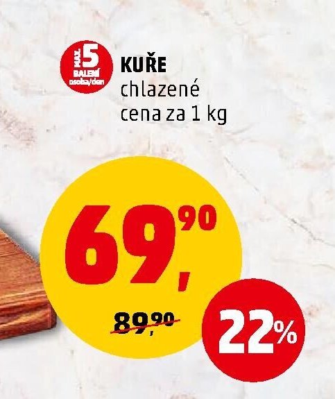 KUŘE chlazené