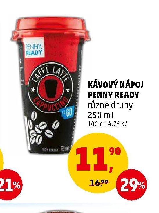 KÁVOVÝ NÁPOJ PENNY READY