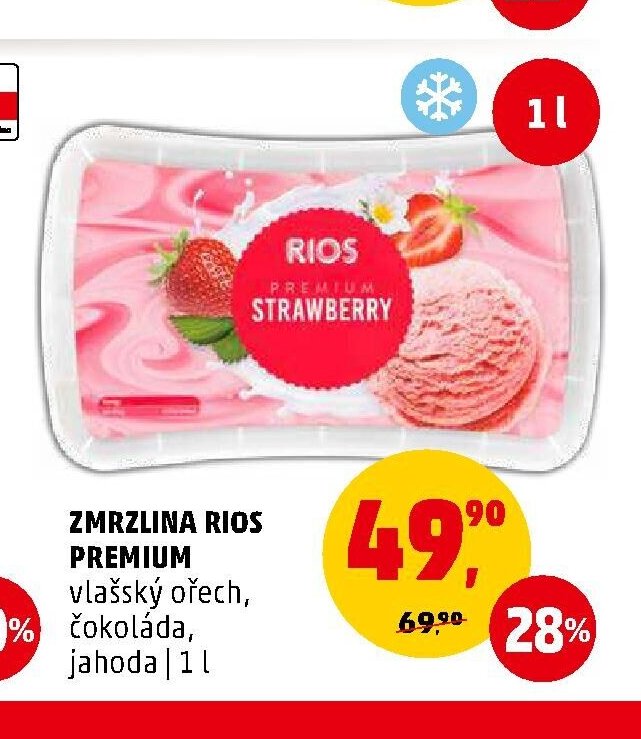 Zmrzlina Rios Premium