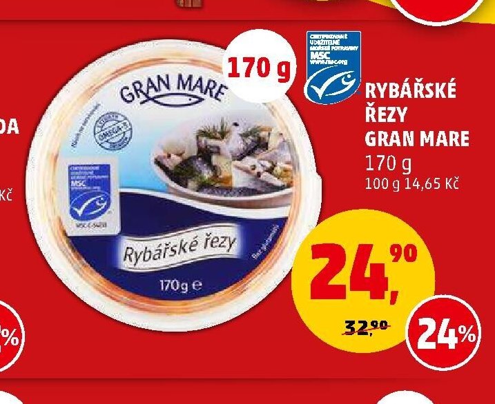 RYBÁŘSKÉ ŘEZY GRAN MARE