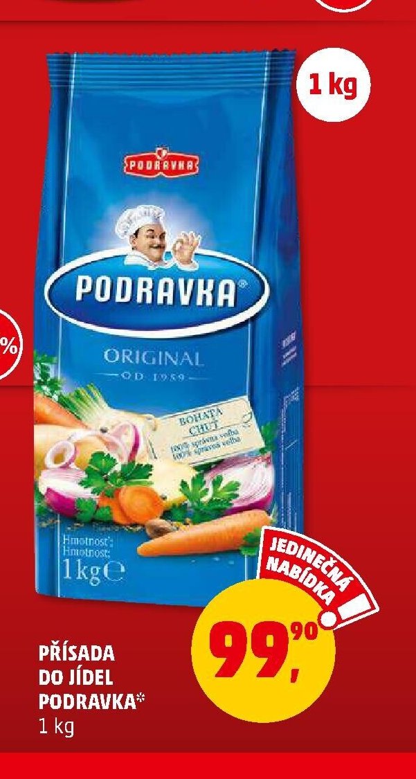 PŘÍSADA DO JÍDEL PODRAVKA