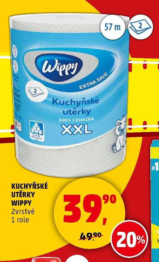 Kuchyňské utěrky Wippy