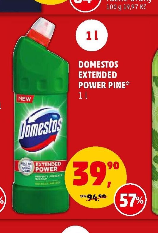 Domestos Extended Power Pine