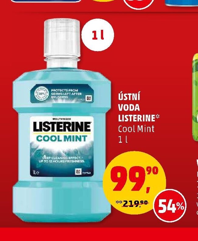 Ústní voda Listerine Cool Mint