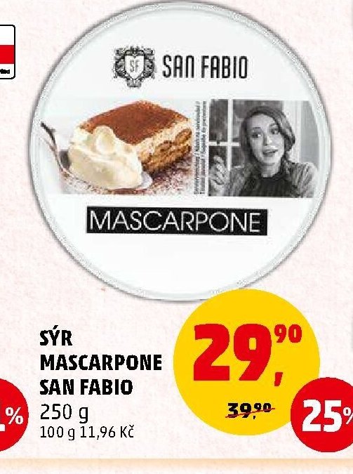 Sýr Mascarpone San Fabio