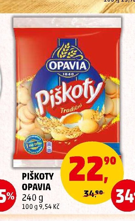 Piškoty Opavia