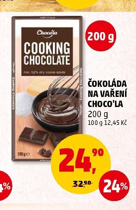 Čokoláda na vaření Choco'la