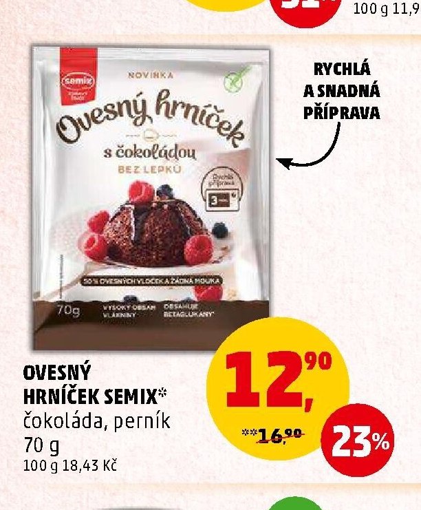 Ovesný hrníček Semix
