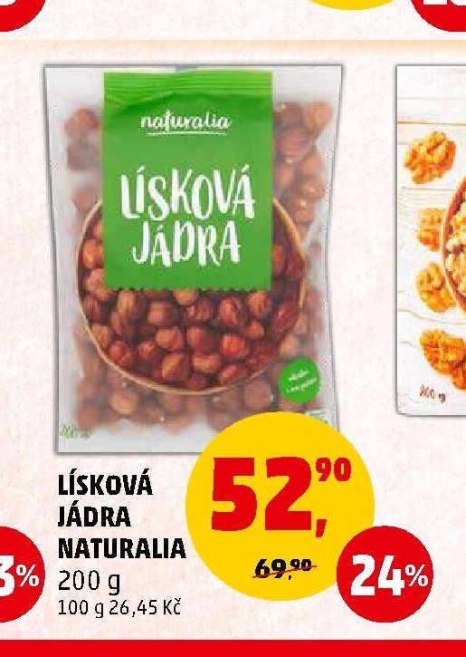 Lísková jádra Naturalia