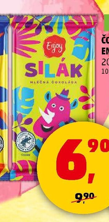 Čokoláda Enjoy Silák