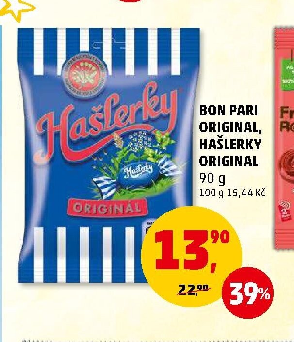 Bon Pari Hašlerky Original