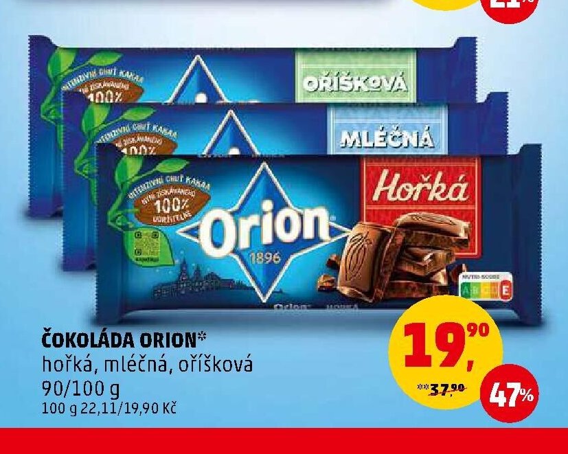 Čokoláda Orion