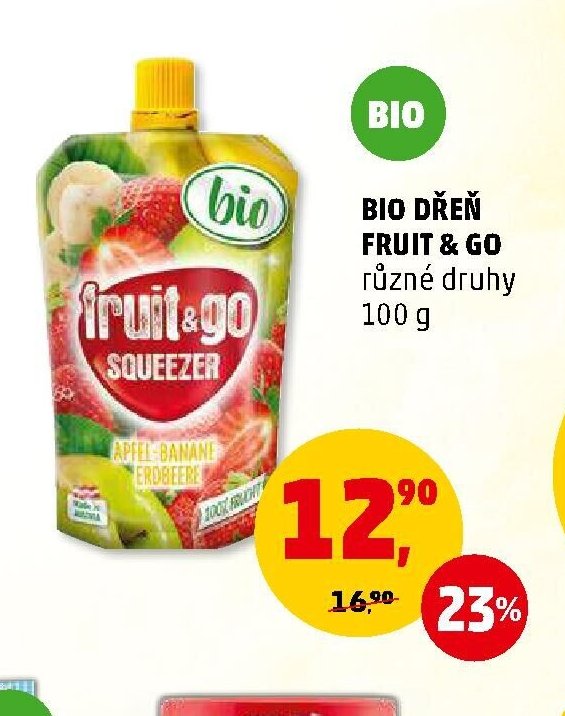BIO DŘEŇ FRUIT & GO 100 g