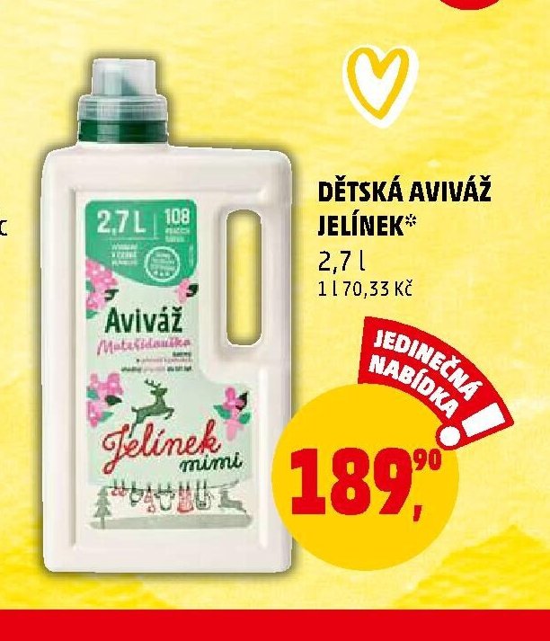 DĚTSKÁ AVIVÁŽ JELÍNEK 2,7 l