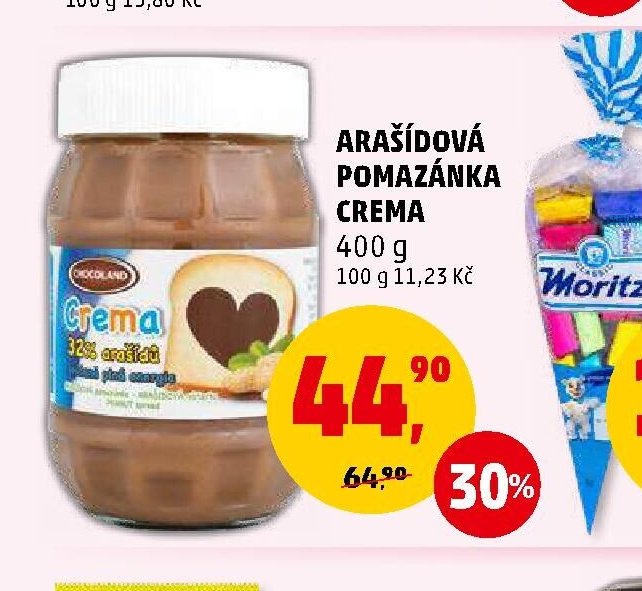 ARAŠÍDOVÁ POMAZÁNKA CREMA