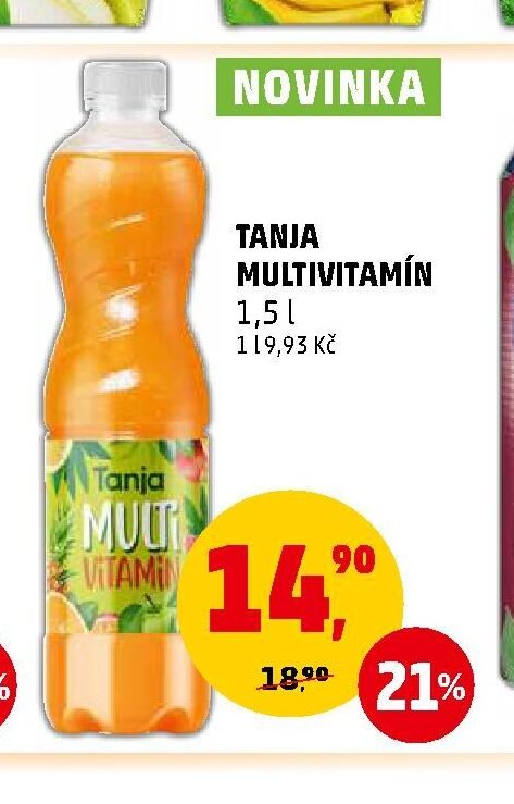 TANJA MULTIVITAMÍN 1,5 l