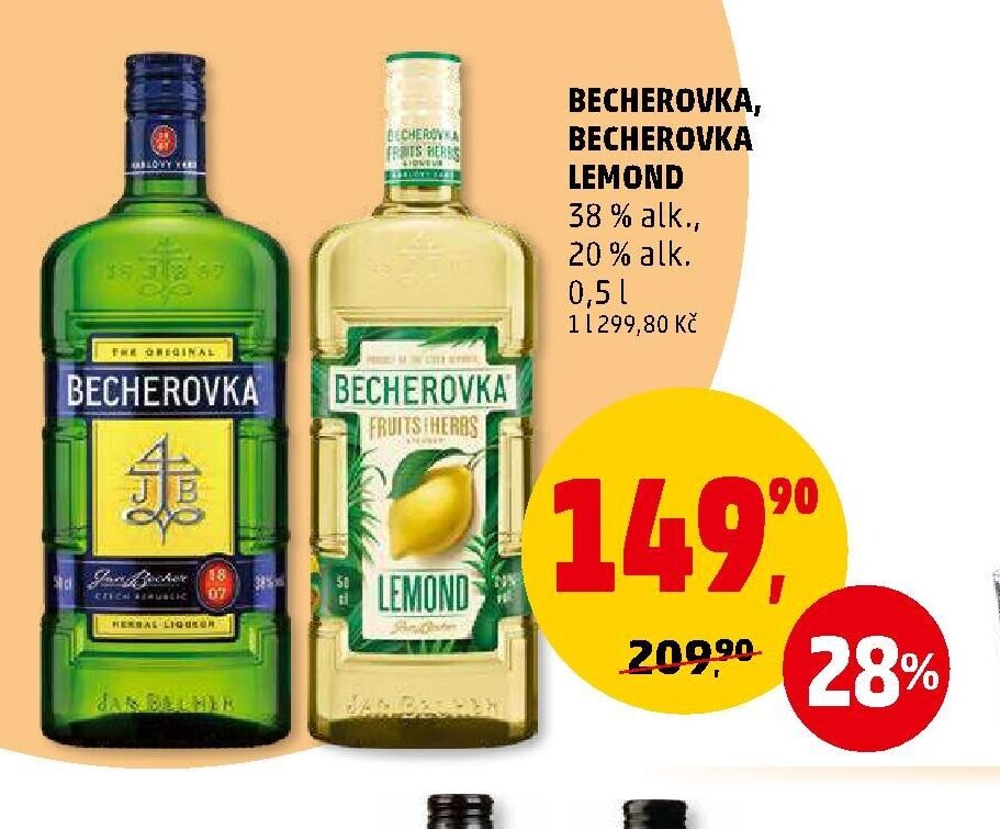 Becherovka, Becherovka Lemond