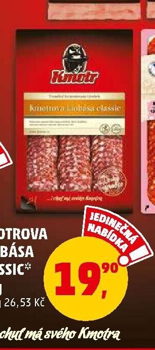 Kmotrova klobása classic