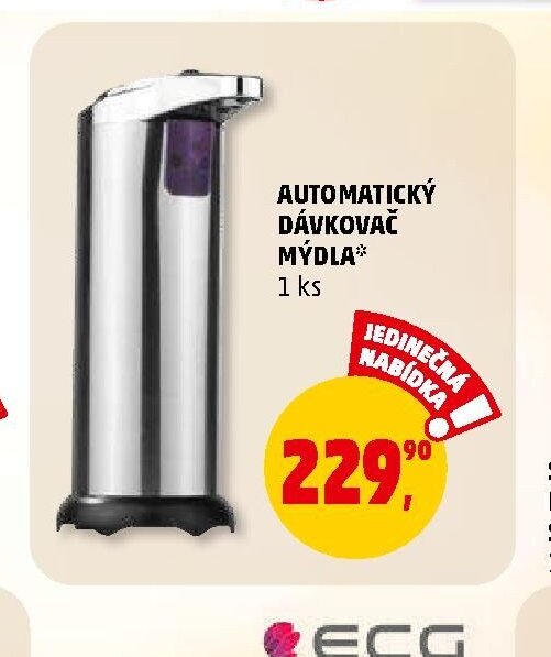 AUTOMATICKÝ DÁVKOVAČ MÝDLA