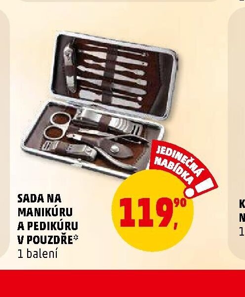 SADA NA MANIKÚRU A PEDIKÚRU V POUZDŘE