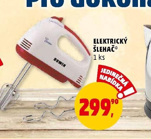 ELEKTRICKÝ ŠLEHAČ