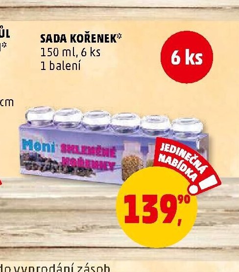 SADA KOŘENEK