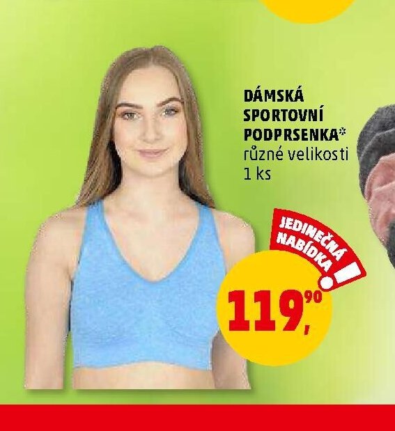 DÁMSKÁ SPORTOVNÍ PODPRSENKA