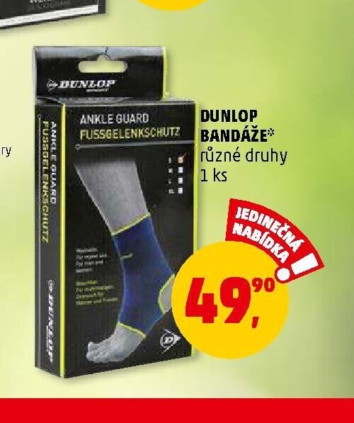 DUNLOP BANDÁŽE