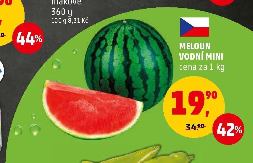 MELOUN VODNÍ MINI