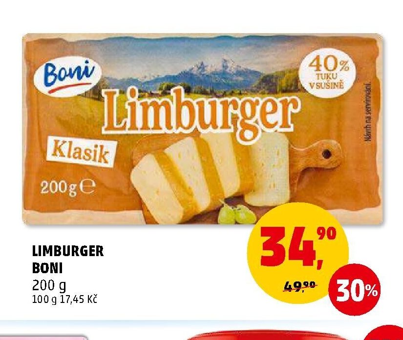 LIMBURGER BONI 200 g
