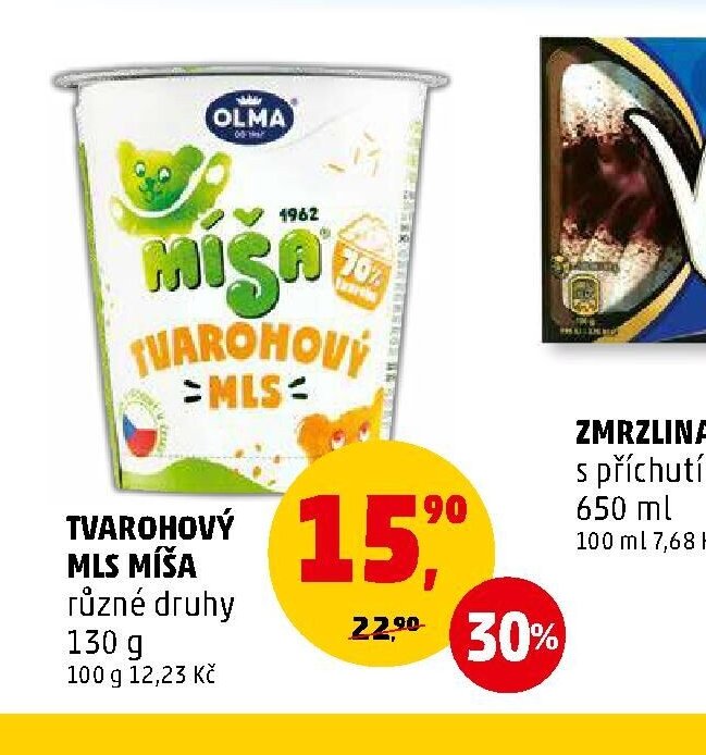 TVAROHOVÝ MLS MÍŠA různé druhy 130 g