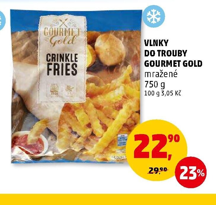 VLNKY DO TROUBY GOURMET GOLD mražené 750 g