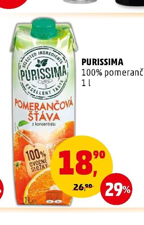 PURISSIMA 100% pomeranč