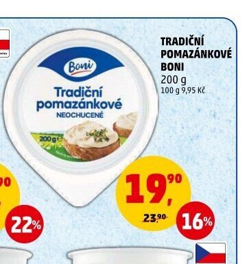 Tradiční pomazánkové Boni