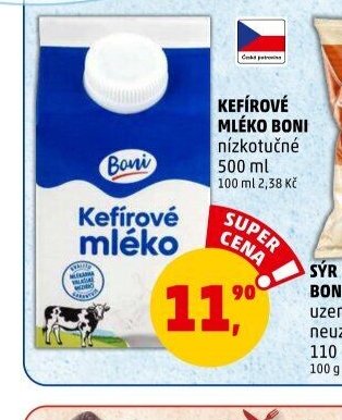 Kefírové mléko Boni