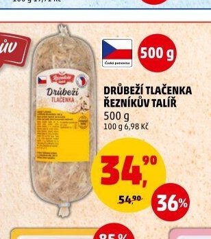 Drůbeží tlačenka Řezníkův talíř