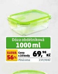 Dóza obdélníková 1000 ml